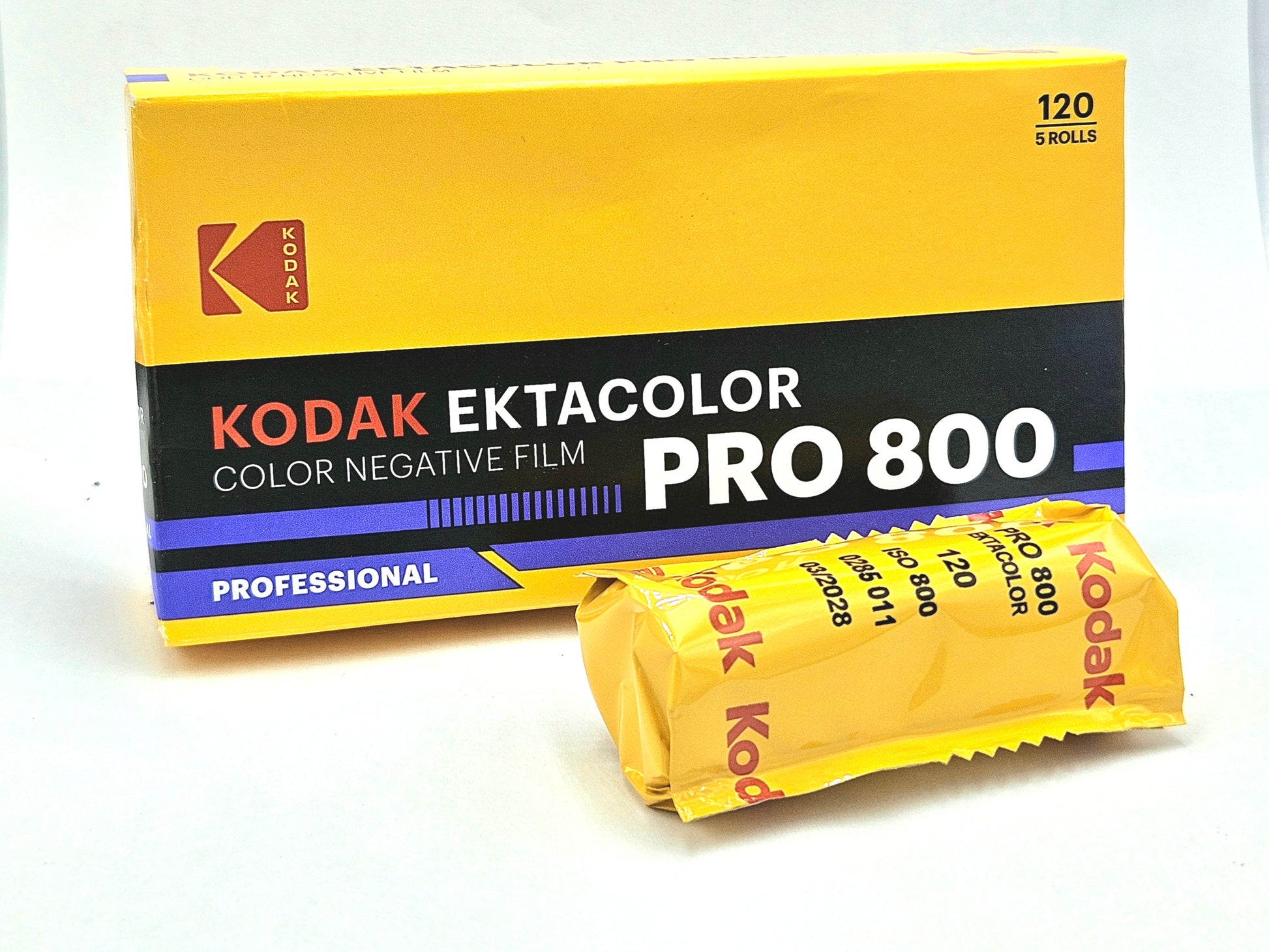 Kodak Ektacolor Pro 800 Formato Medio 120