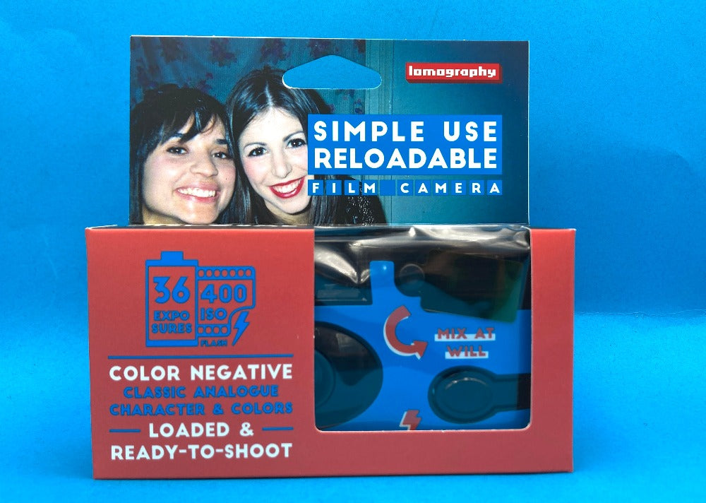 Simple Use Reloadable Film Camera Color Negative