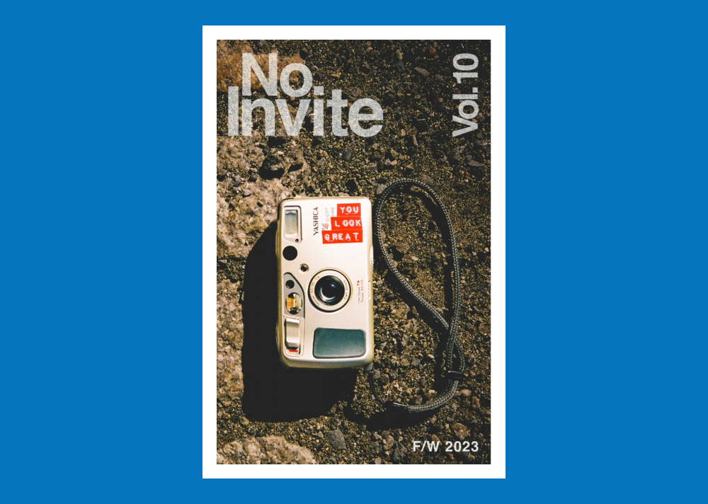 No Invite Magazine Vol. 10 Film Photography Fashion Week