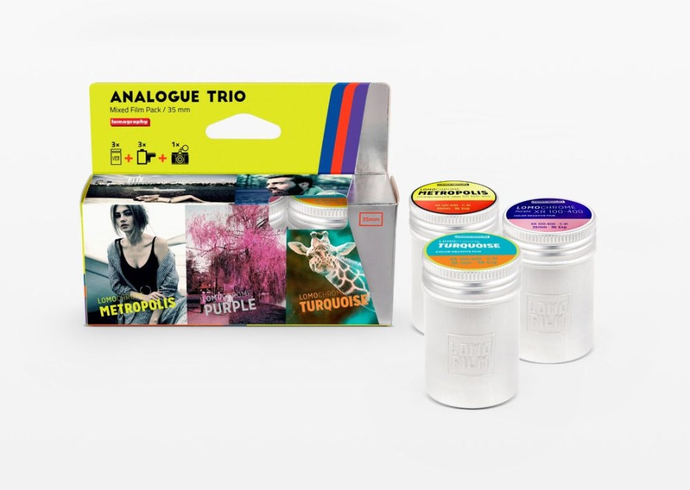 Analogue Trio Mixed Film Pack 35 mm