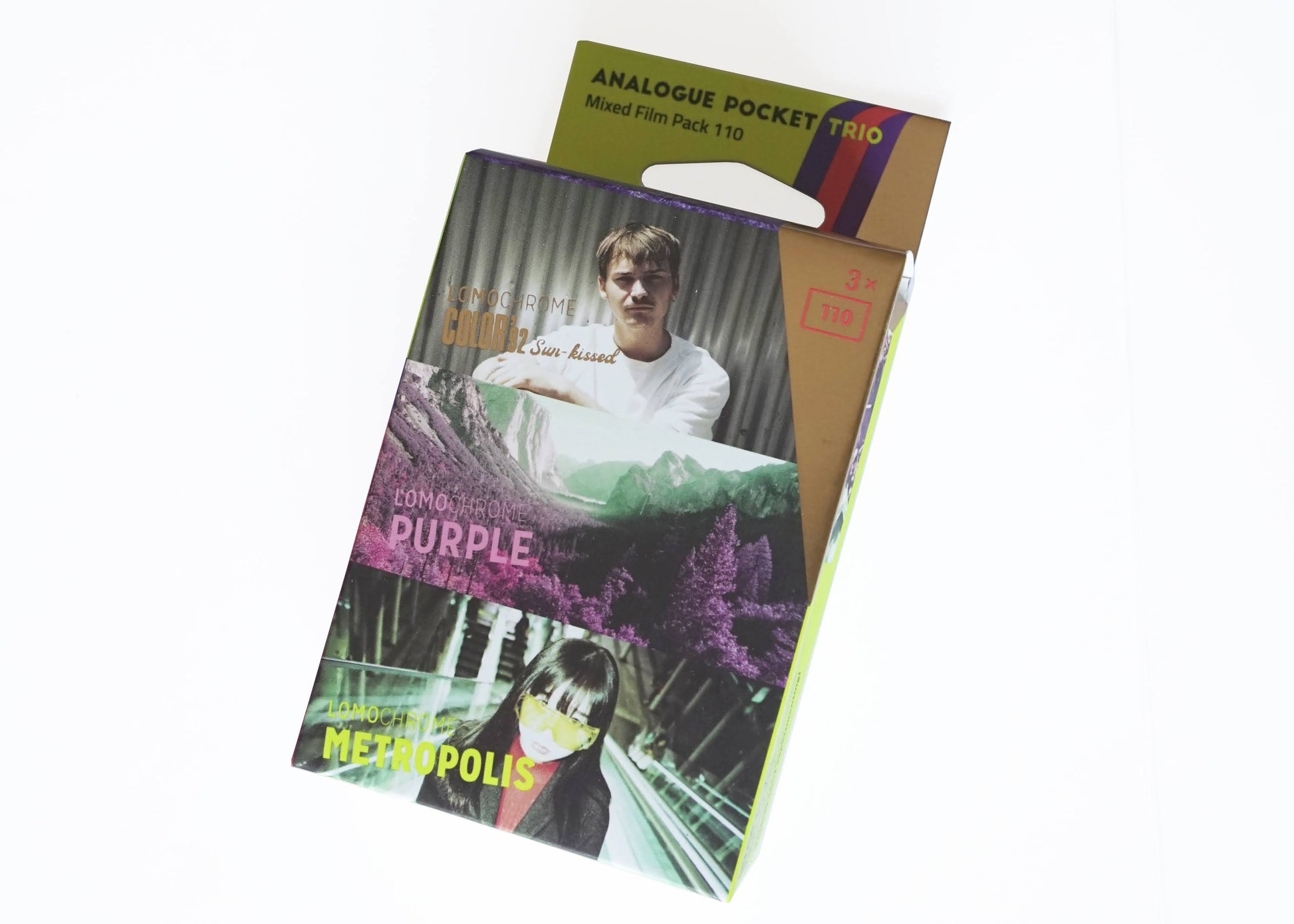 Analogue Pocket Trio. Mixed Film Pack 110.